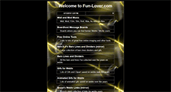 Desktop Screenshot of fun-lover.com